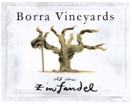 Borra Vineyards Old Vine Zinfandel label