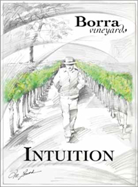 Borra Vineyards Intuition label