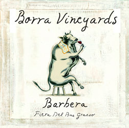 Borra Vineyards Old Vine Barbera Label